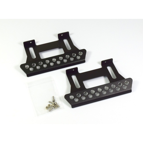 Absima Alu. Foot Step for Crawler, Black (2) 