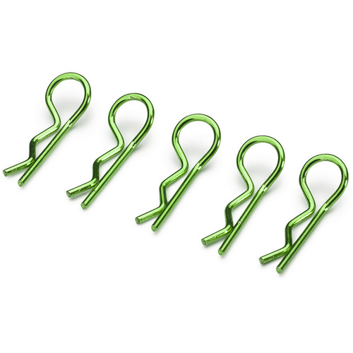 Body Clips small/green (10)
