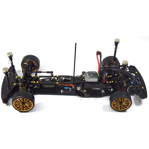 Magnetic body mount system, black (single post)