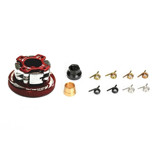 4 Shoe Clutches Combo Set:4 Shoe Clutches +1.0mm Spring(3 types of Springs)+Clutch Nut+Clutch Spring Bush*4+Clutch Plate+34mmFlywheel(Black)