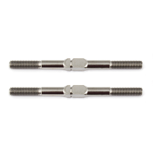 FT Titanium Turnbuckles, M3x42 mm/1.65 in, silver