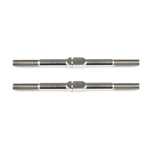 FT Titanium Turnbuckles, 48 mm/1.875 in, silver