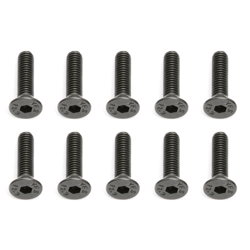 Screws, M3x12 mm FHCS
