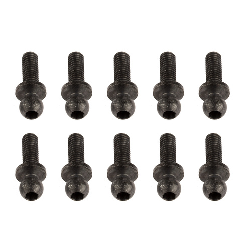 Ballstuds, 8 mm, short neck
