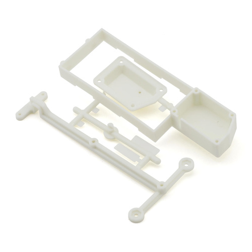 Team Associated RC10 6x6 Receiver Box & Chassis Stiffener