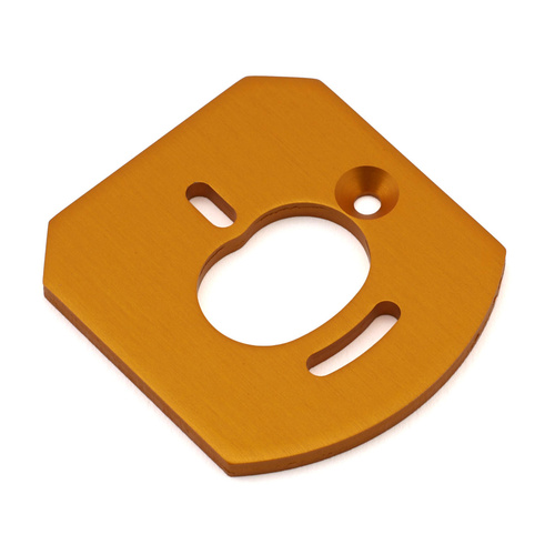 Team Associated RC10 6x6 Aluminum Motor Mount Plate (Gold)