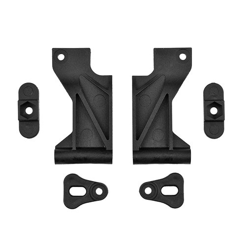 RC10 4WD Chassis Stiffeners, Black