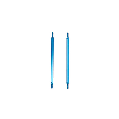 RC10 4WD Team Car Aluminum Chassis Stiffener Tubes, Blue