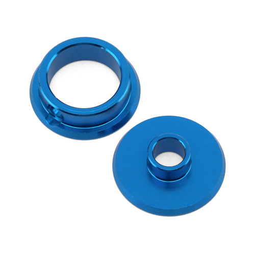 Team Associated RC10 4WD Factory Team Aluminum Guide Pulley Set (Blue)