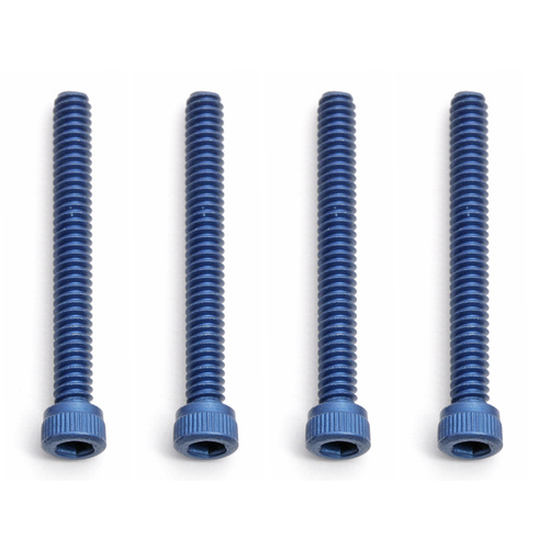 #### FT Screws, Blue Aluminum 4-40 x 1 in SHCS