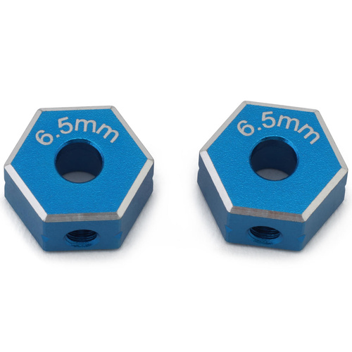 Team Associated DC10 Factory Team 12mm Aluminum Wheel Hex (2) (6.5mm)
