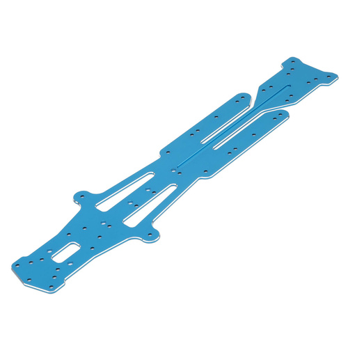 Team Associated DC10 Factory Team CNC Aluminum Drift Flex Chassis (Blue)