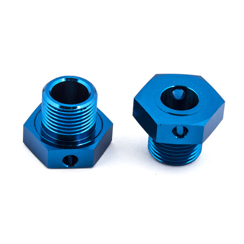 RC8B3 Wheel Hexes, +1 mm wide