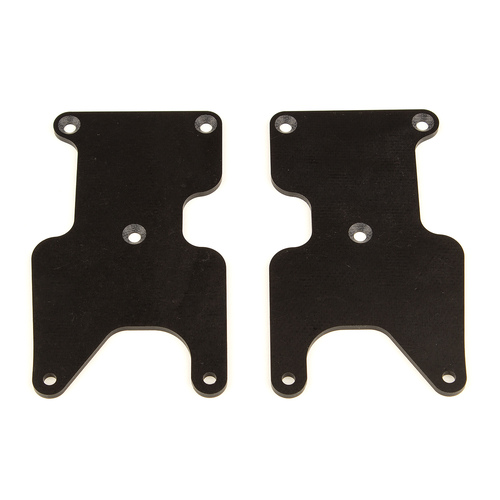 RC8B3.2 FT Rear Suspension Arm Inserts, G10, Rear, 2.0 mm