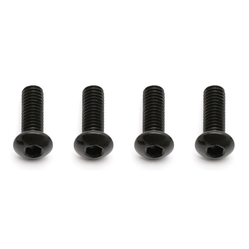 Droop Screws, M4 0.7x12mm BHCS, black