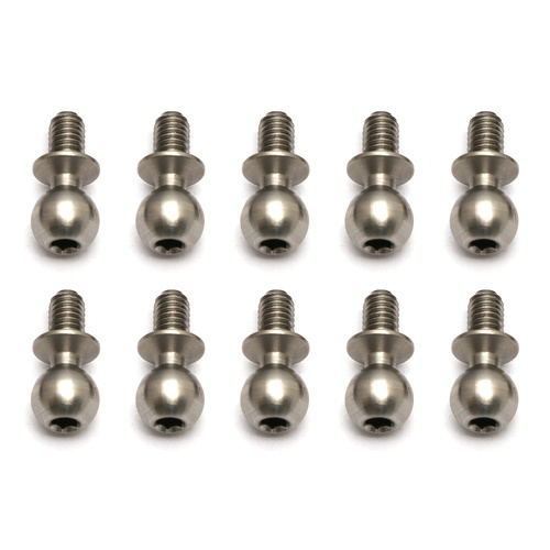 Heavy-Duty Ballstuds, 4 mm, long neck