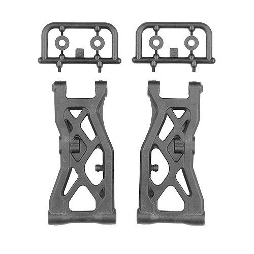 RC10B84 FT Carbon Front Suspension Arms, 73mm