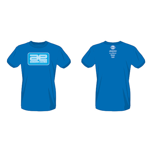 ####Associated Electrics Logo T-Shirt, blue, L
