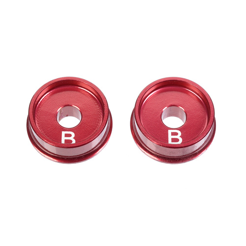 Team Corally - Alum. Lower Arm Cap SSX-12 - B - 2.5mm - 2 Pcs