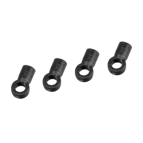 Team Corally - Ball Joint - Alum. Side Linkage Damper Tube - 4 Pcs