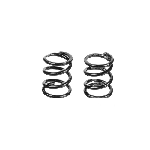 Team Corally - Front Spring Coils - Black 0.5mm - Medium - 2 Pcs