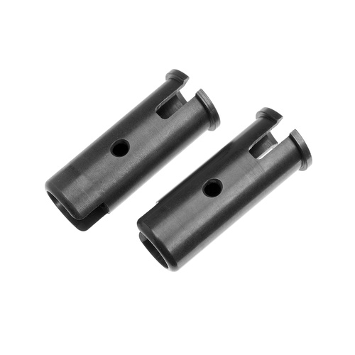 Team Corally - Front Wheel Axle - Chrome Steel - 2 pcs