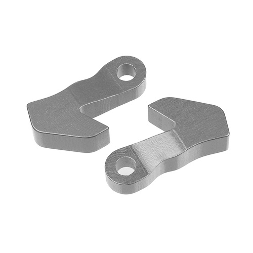 Team Corally - Aluminum Lever - Front - Silver - 2 Pcs