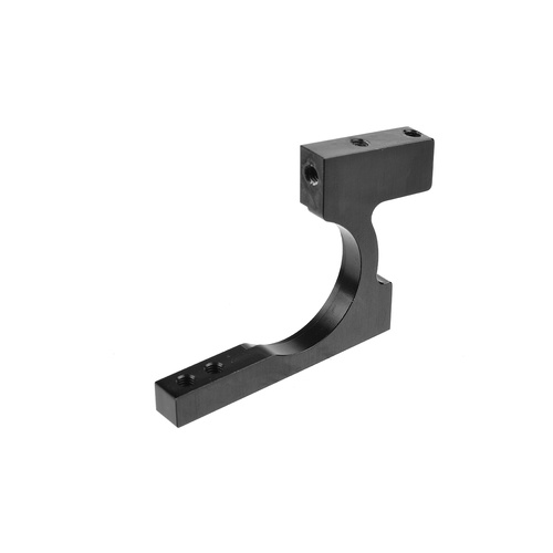 Team Corally - Bulkhead -Front Right - 7075 Aluminium -Black - 1 Pc