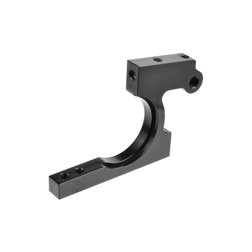 Team Corally - Bulkhead -Front Left - 7075 Aluminium -Black - 1 Pc