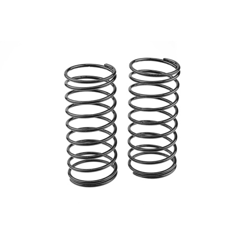 Team Corally - Shock Spring - Black - Medium - Front - 2 Pcs