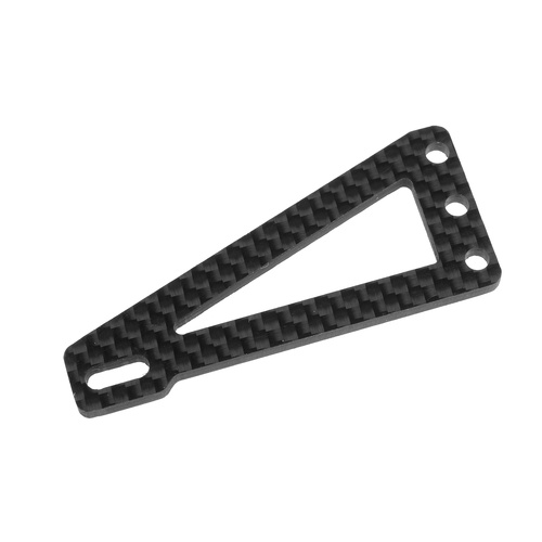 Team Corally - Servo Mount Deck - Graphite 2mm - 1 Pc