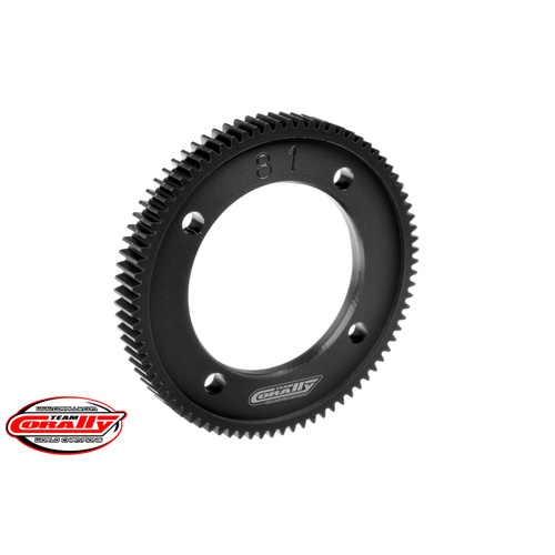 Team Corally - Spur Gear 48DP - 81 Teeth - Center Diff - Delrin CNC - 1 Pc