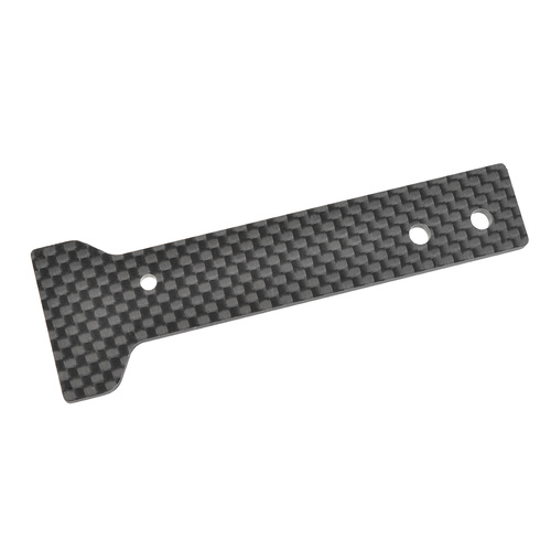 Team Corally - Chassis Plate Stiffener - Front - Carbon 3mm - 1 Pc