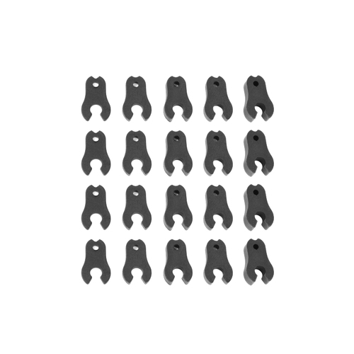 Team Corally - Caster Clips Set - 1 to 4.5mm - 1 Set