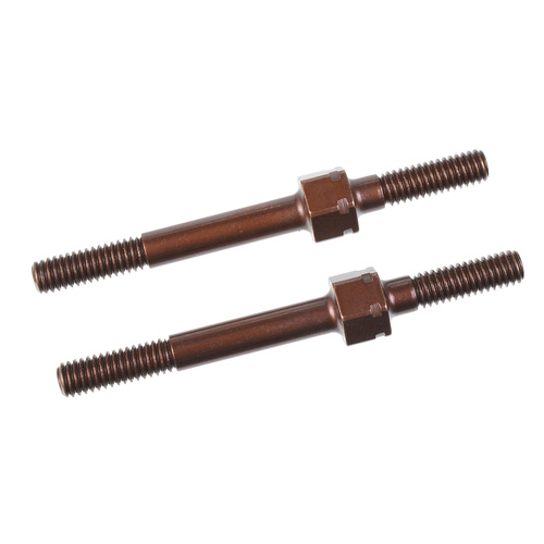 Team Corally - Turnbuckle - M4 - 50mm - Swiss Spring Steel - 2 Pcs