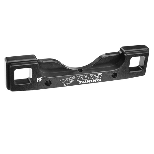 Team Corally - Suspension Arm Mount PRO - RE-FR - Aluminum 7075 - Made in Italy - 1 Pc