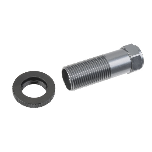 Team Corally - Servo Saver Shaft w/ Nut - Aluminum - Titanium - 1 Set