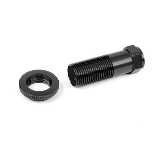 Team Corally - Servo Saver Shaft w/ Nut - Aluminum - Black - 1 Set