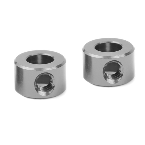 Team Corally - Collar - for Anti-roll Bar - Aluminum - Titanium - 2 Pcs