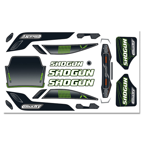 Team Corally - Body Decal Sheet - Shogun XP 6S - 1 Pc