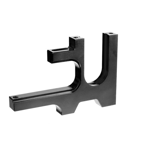 Team Corally - Motor Bulkhead - Aluminum - for 52T Spur Gear - Black - 1 Pc