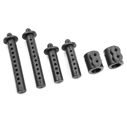 Team Corally - Body Mount Adjustable - Rear - 1 Set