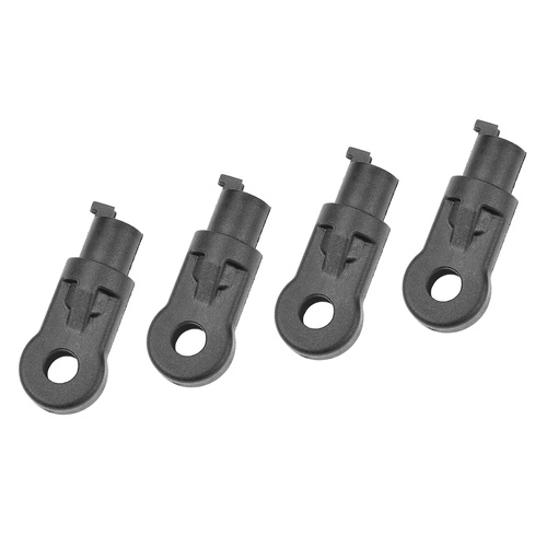 Team Corally - HD Shock End - Long - 4 Pcs