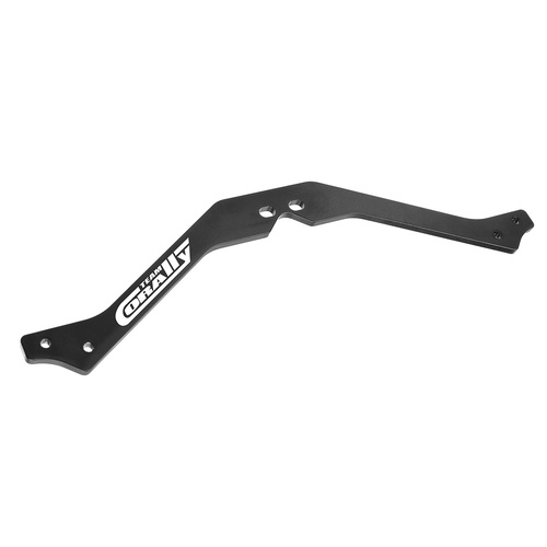 Team Corally - Chassis Brace - XL6S - Center Upper - Aluminum 3mm - Black - 1 Pc