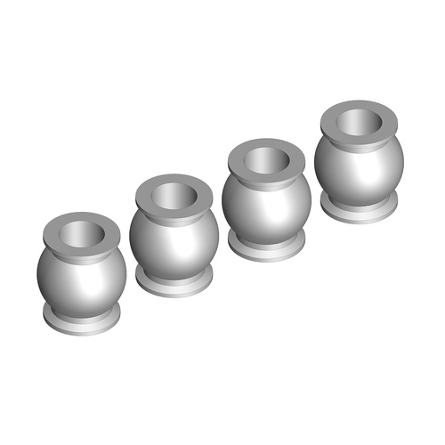 Team Corally - Ball - 5.8mm - Steel - 4 pcs