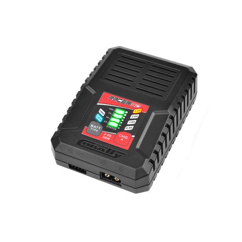 Team Corally - Racer 50 - AC Charger - 2-4S Li-po - 50W - UK Version