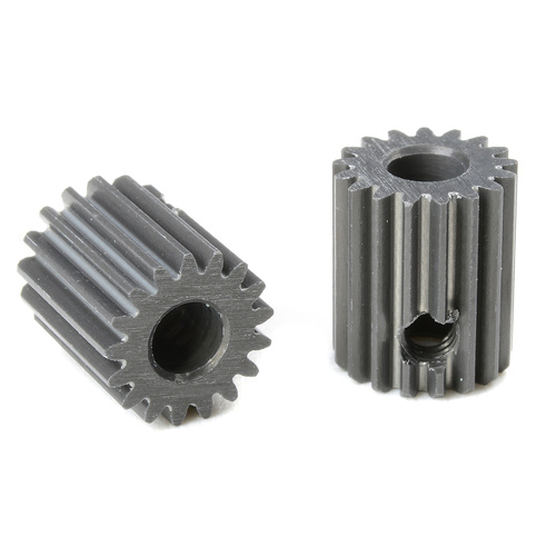 Team Corally - 64 DP Pinion - Short - Hard Anodised AL7075 - 17 Teeth - Shaft Dia. 3.17mm