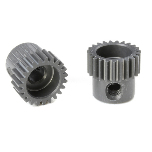 Team Corally - 64 DP Pinion - Short - Hard Anodised AL7075 - 23 Teeth - Shaft Dia. 3.17mm