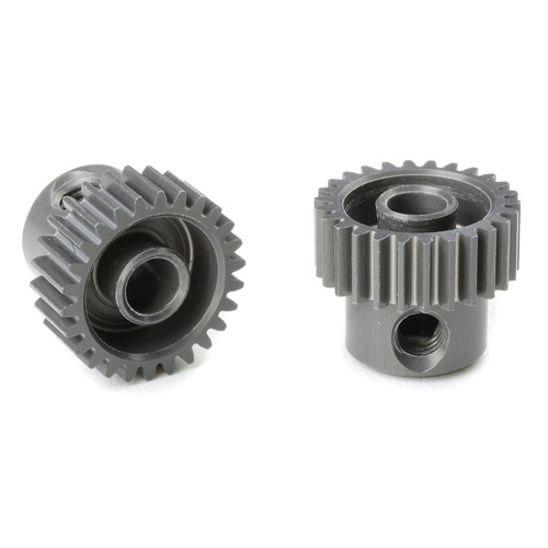 Team Corally - 64 DP Pinion - Short - Hard Anodised AL7075 - 26 Teeth - Shaft Dia. 3.17mm