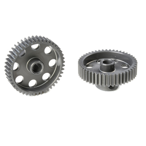 Team Corally - 64 DP Pinion - Short - Hard Anodised AL7075 - 46 Teeth - Shaft Dia. 3.17mm